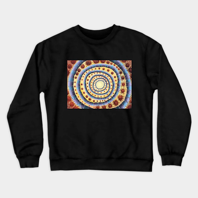 Mandala 13 Crewneck Sweatshirt by Morganthe3rd